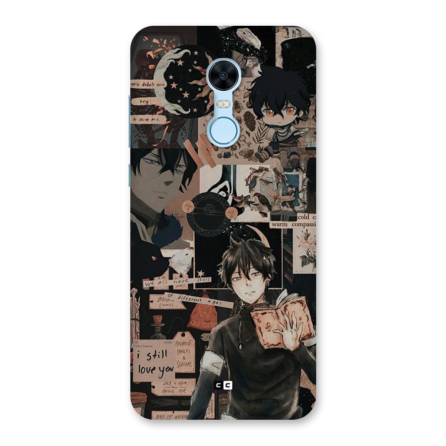 Yuno Collage Back Case for Redmi Note 5