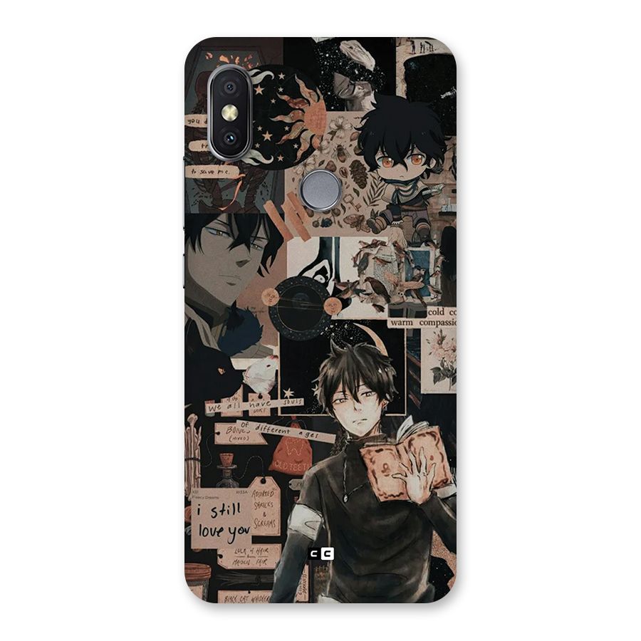 Yuno Collage Back Case for Redmi Y2