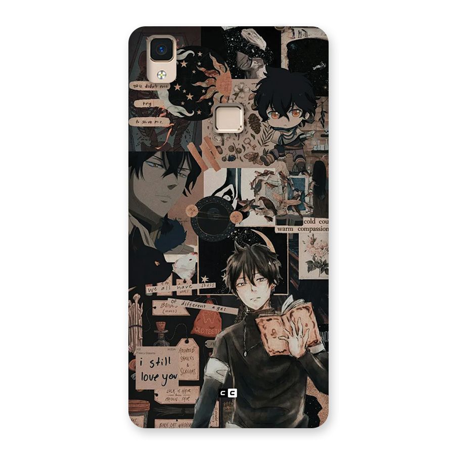 Yuno Collage Back Case for V3 Max
