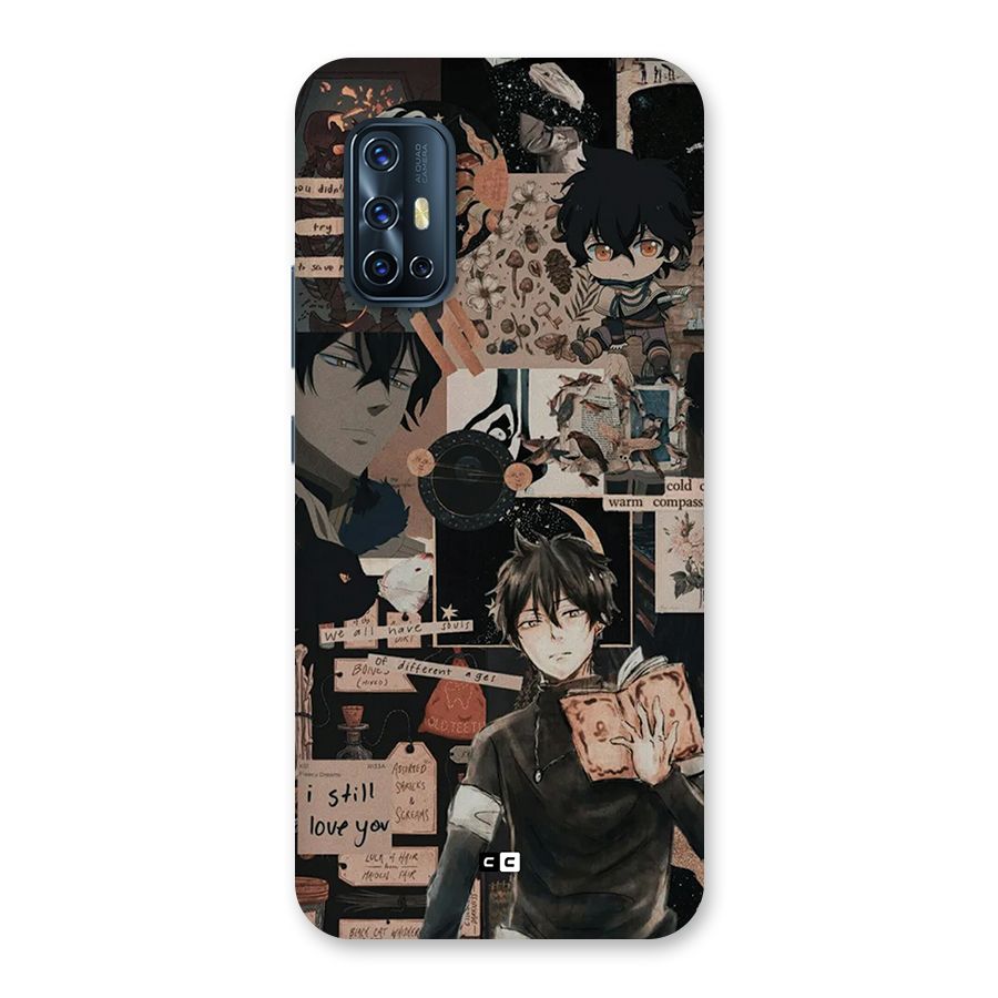 Yuno Collage Back Case for Vivo V17