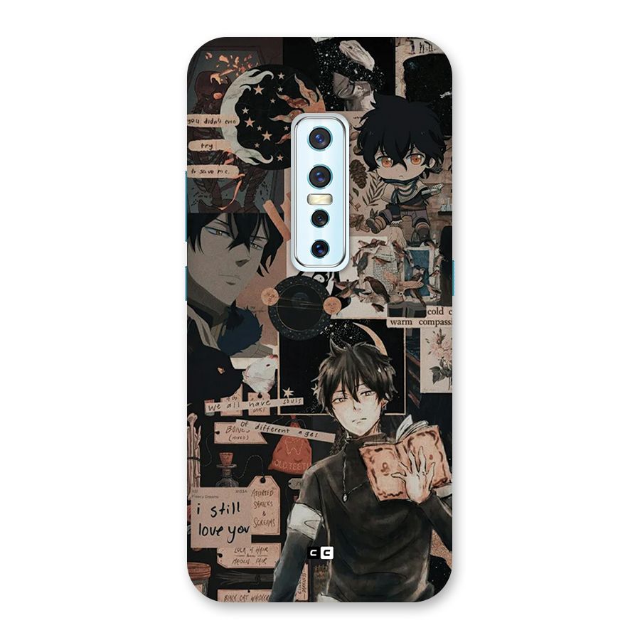 Yuno Collage Back Case for Vivo V17 Pro
