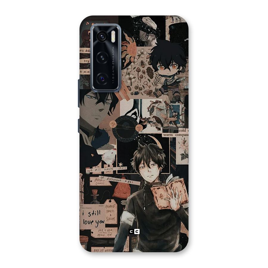 Yuno Collage Back Case for Vivo V20 SE