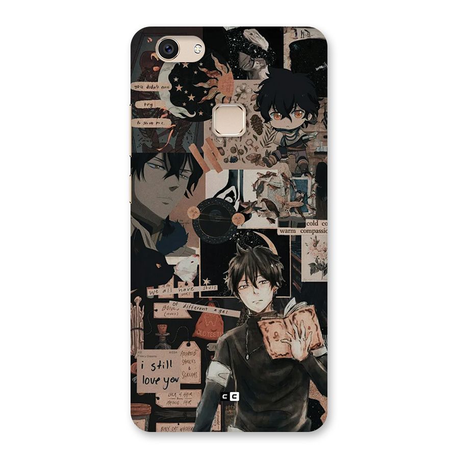 Yuno Collage Back Case for Vivo V7