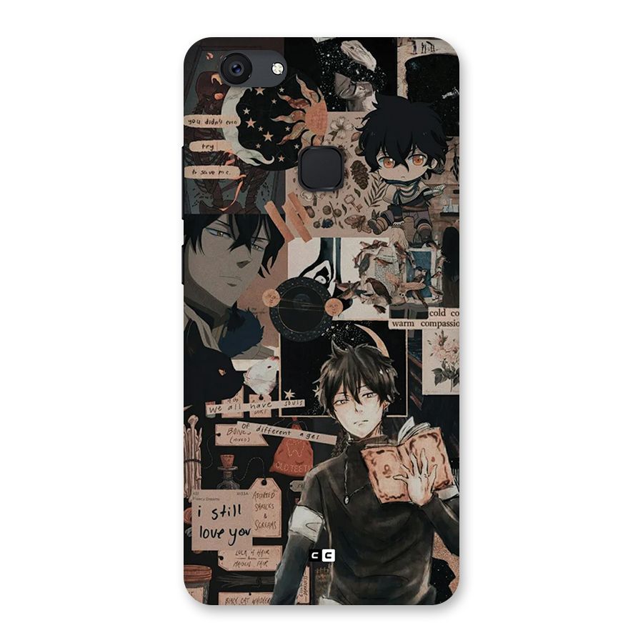 Yuno Collage Back Case for Vivo V7 Plus