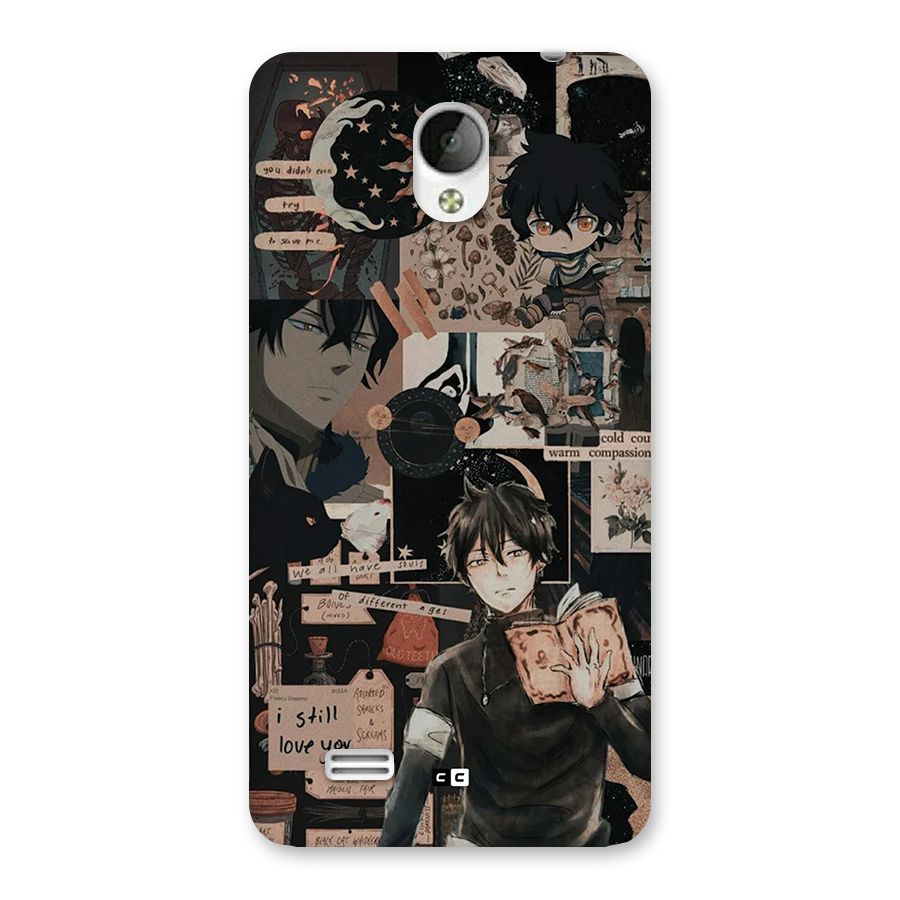 Yuno Collage Back Case for Vivo Y21
