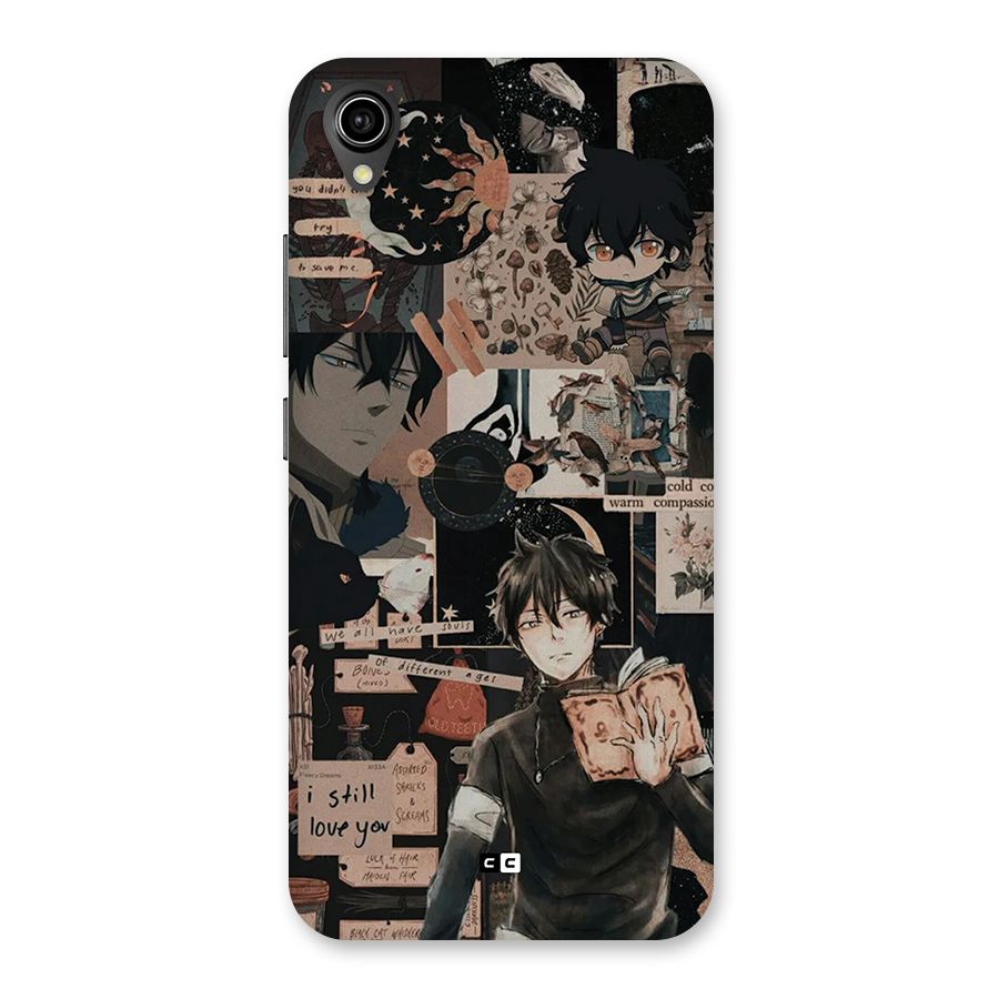 Yuno Collage Back Case for Vivo Y90