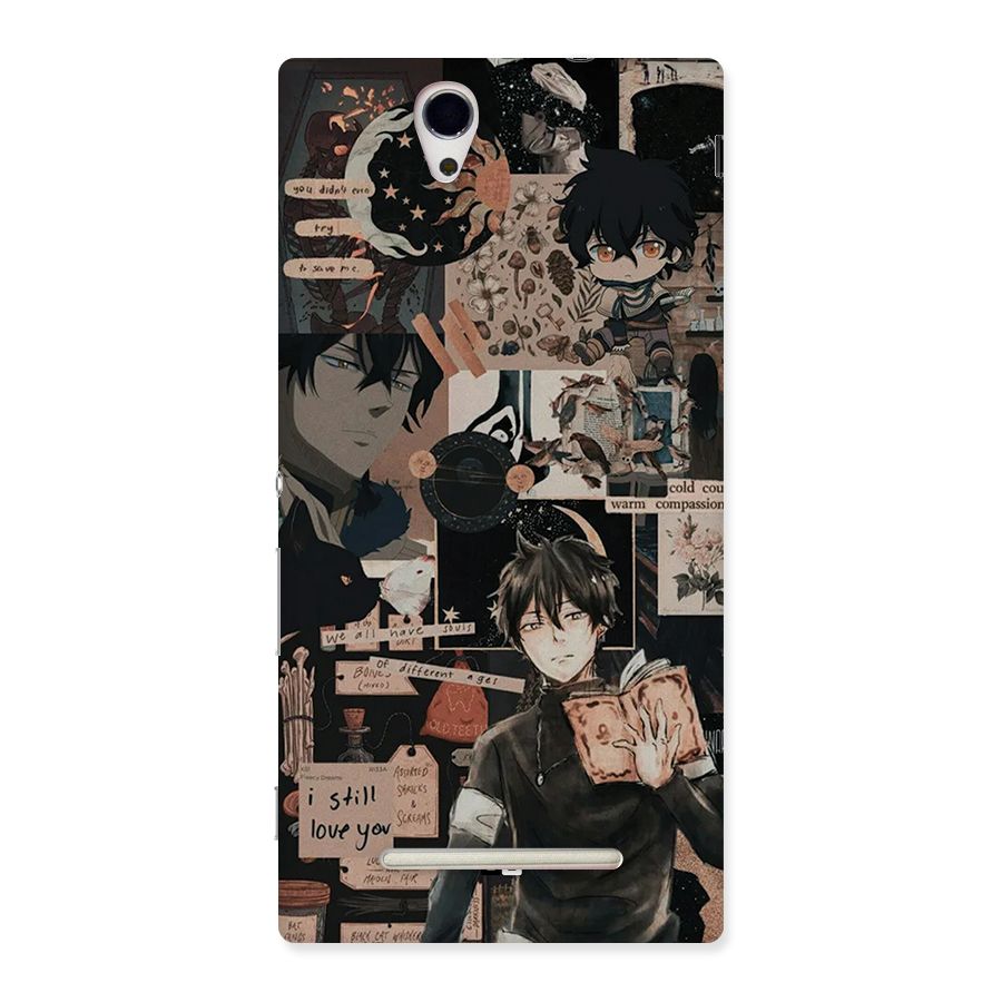 Yuno Collage Back Case for Xperia C3