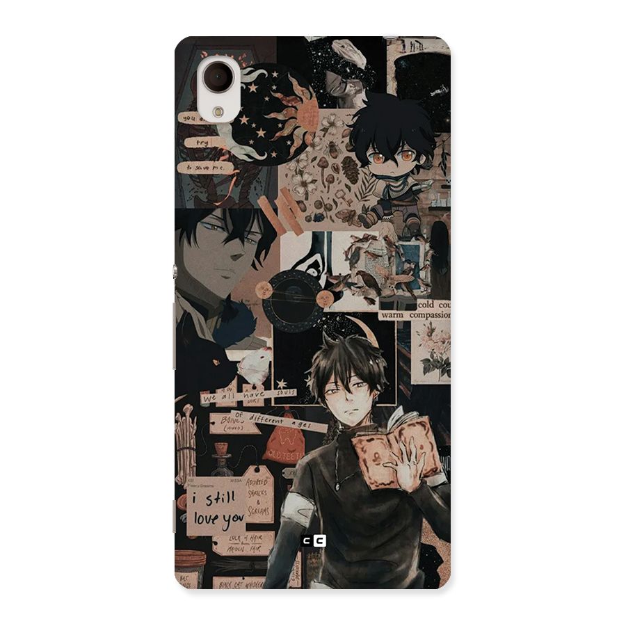 Yuno Collage Back Case for Xperia M4