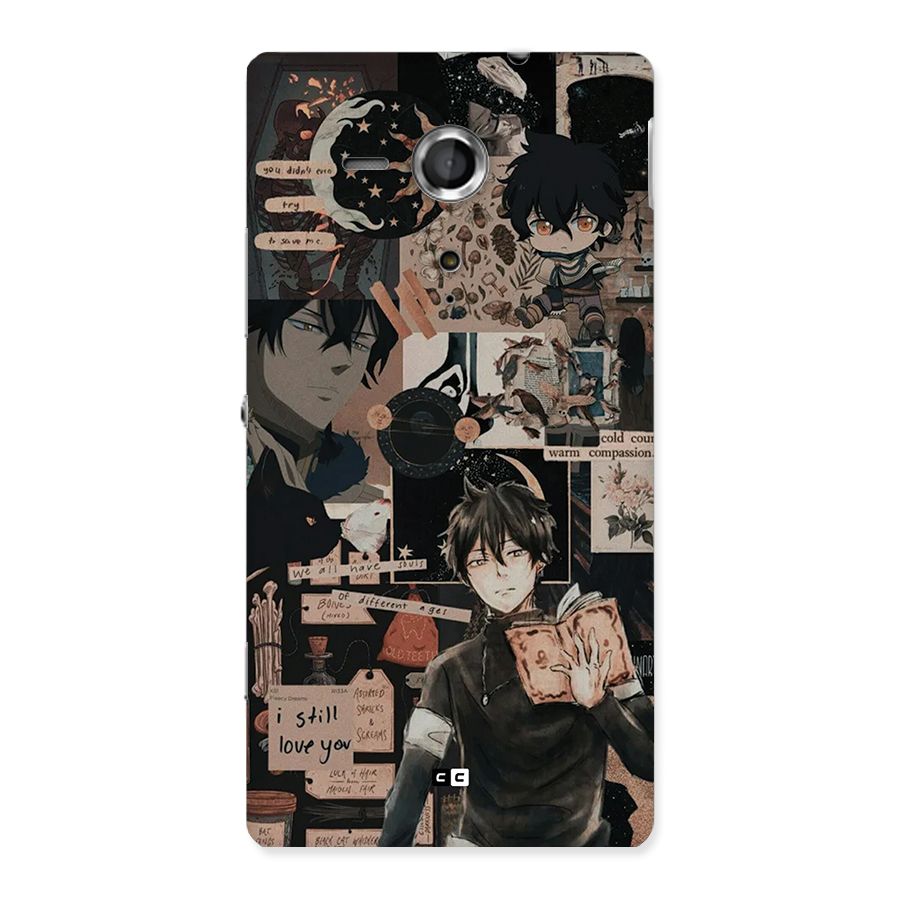 Yuno Collage Back Case for Xperia Sp