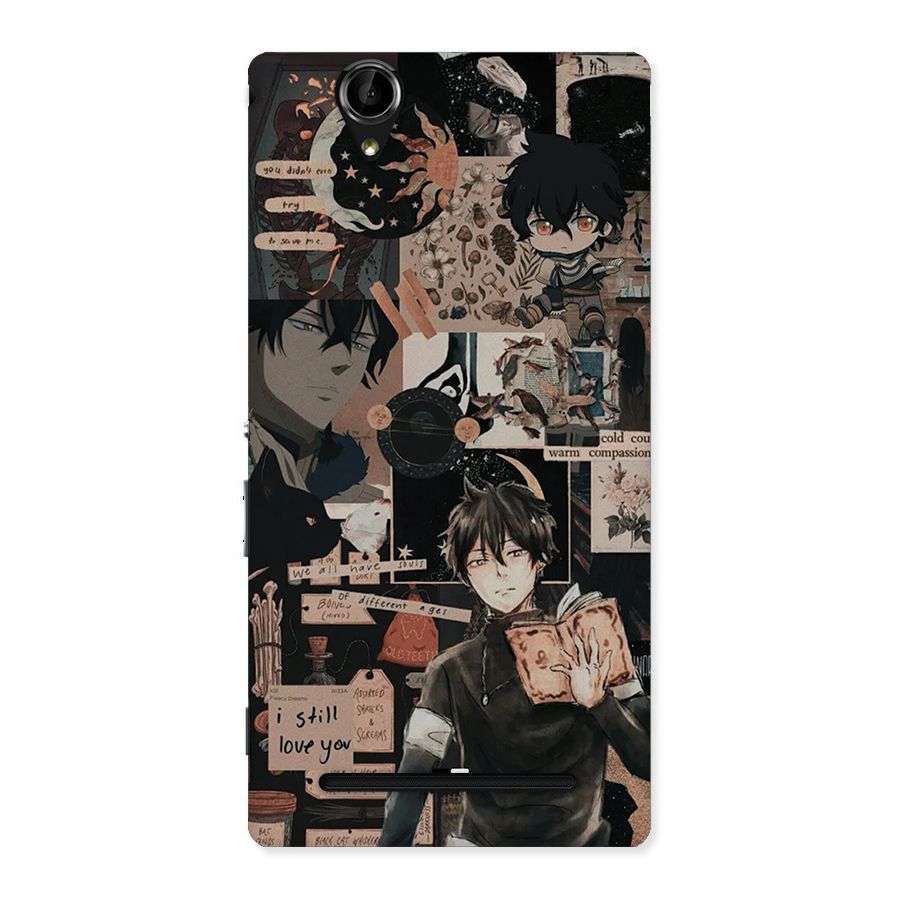 Yuno Collage Back Case for Xperia T2