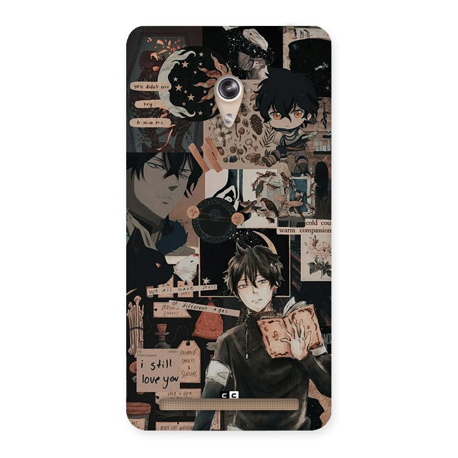 Yuno Collage Back Case for Zenfone 6