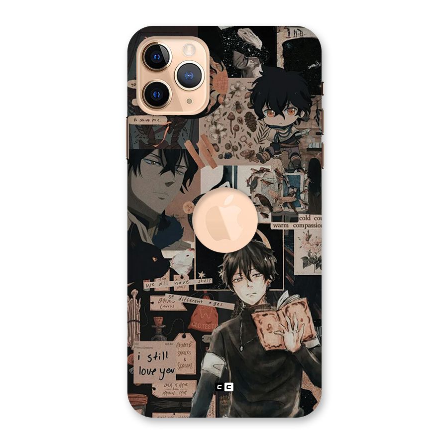 Yuno Collage Back Case for iPhone 11 Pro Max Logo Cut