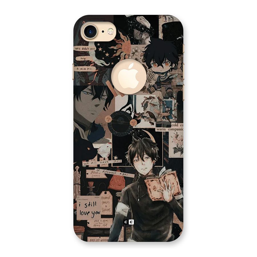 Yuno Collage Back Case for iPhone 7 Logo Cut