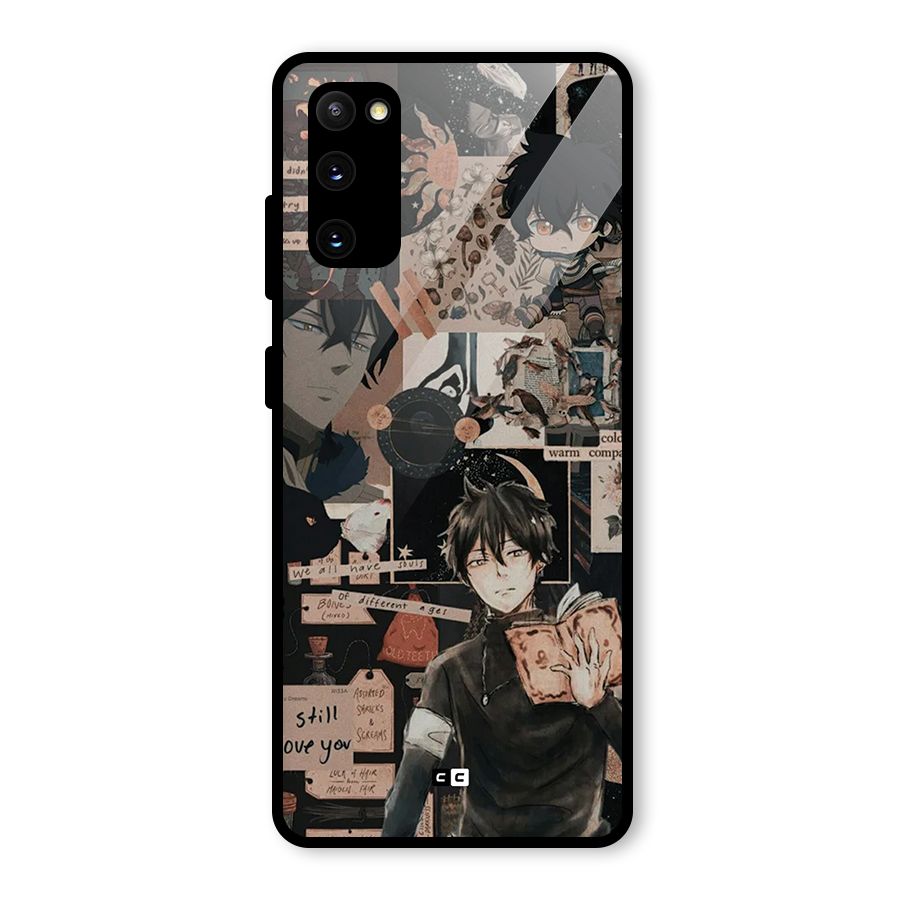 Yuno Collage Glass Back Case for Galaxy S20 FE 5G