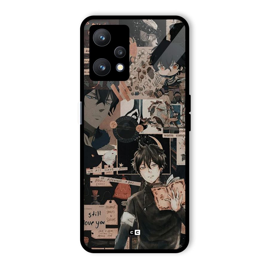 Yuno Collage Glass Back Case for Realme 9 Pro 5G