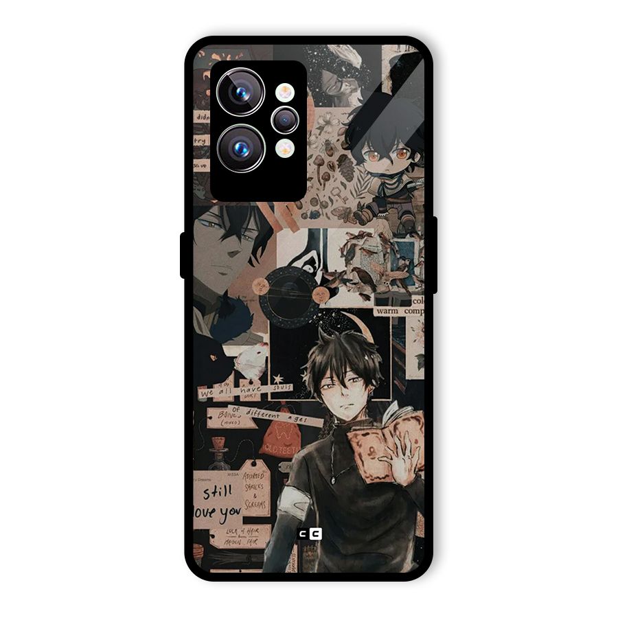 Yuno Collage Glass Back Case for Realme GT2 Pro