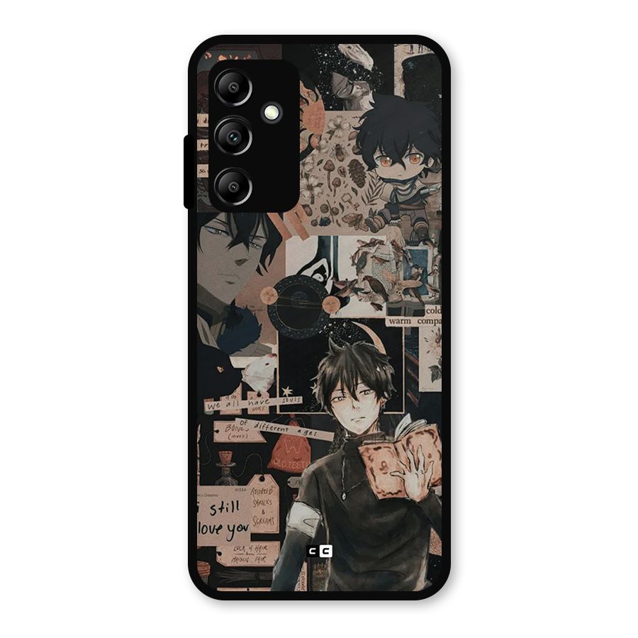 Yuno Collage Metal Back Case for Galaxy A14 5G