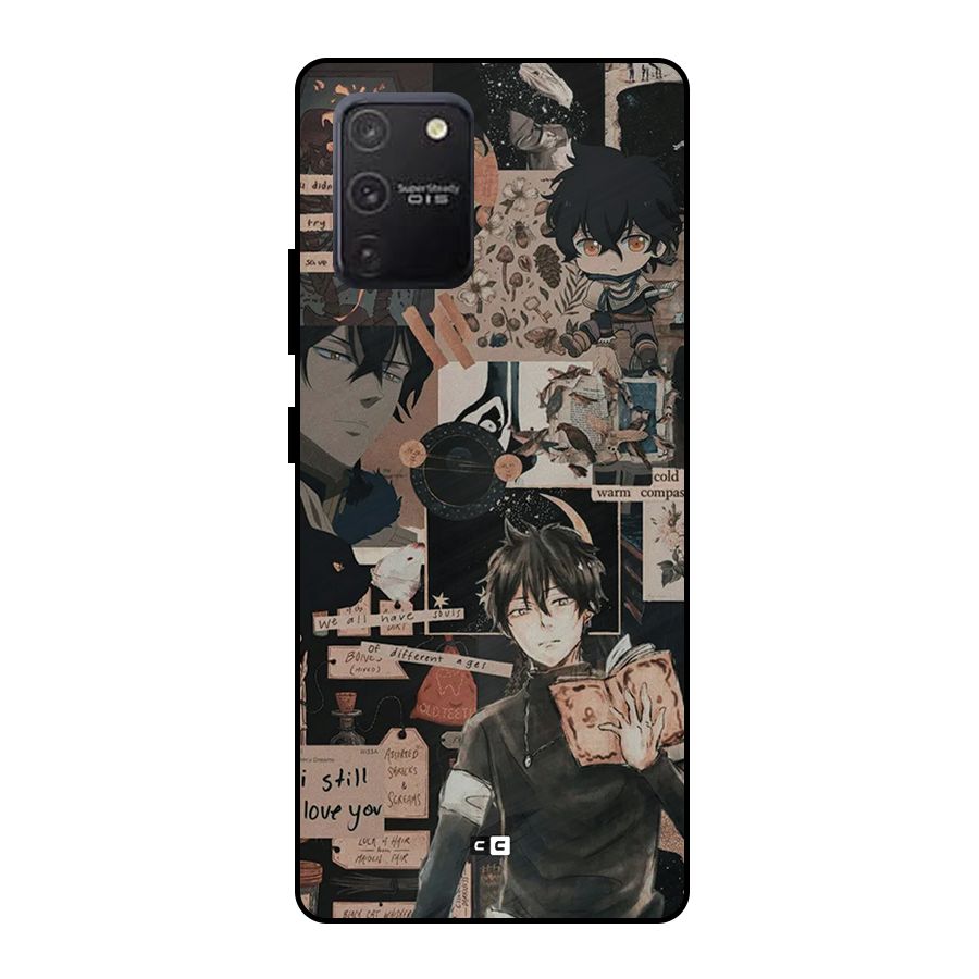 Yuno Collage Metal Back Case for Galaxy S10 Lite