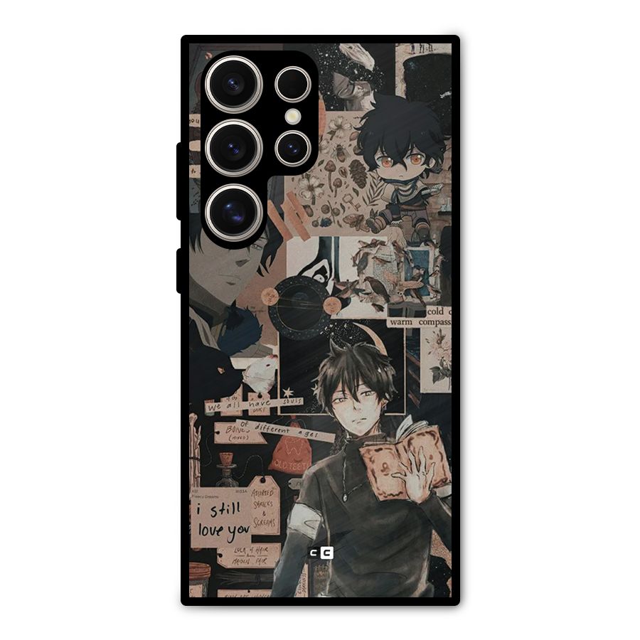 Yuno Collage Metal Back Case for Galaxy S24 Ultra