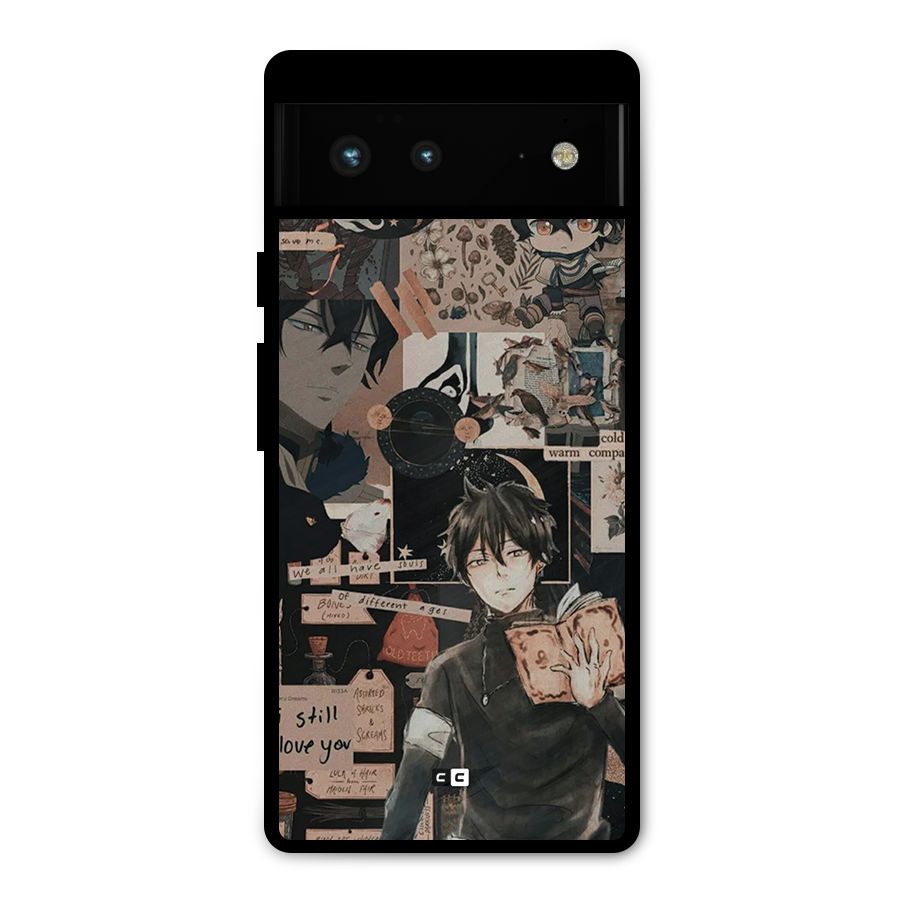 Yuno Collage Metal Back Case for Google Pixel 6