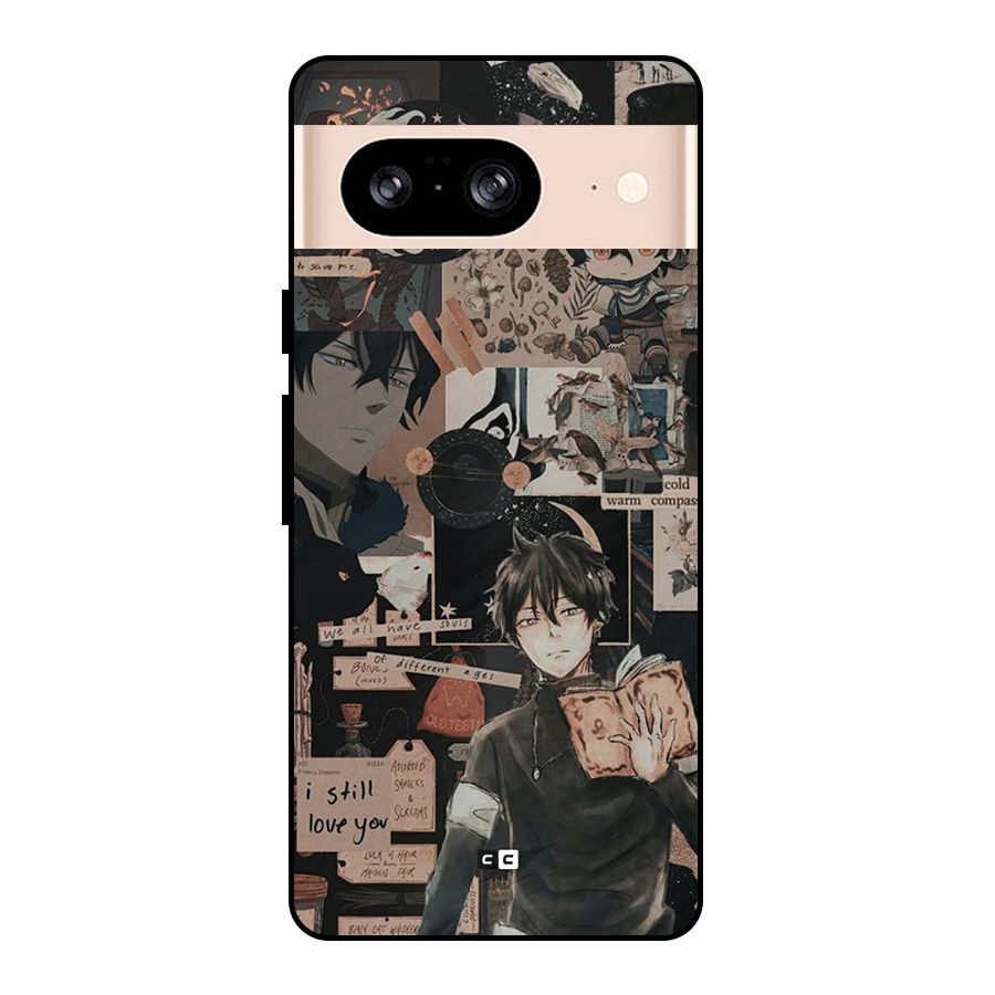 Yuno Collage Metal Back Case for Google Pixel 8