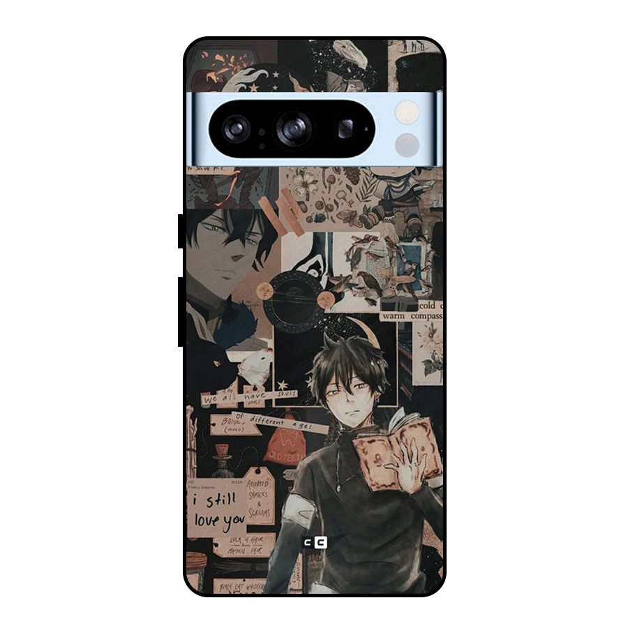 Yuno Collage Metal Back Case for Google Pixel 8 Pro