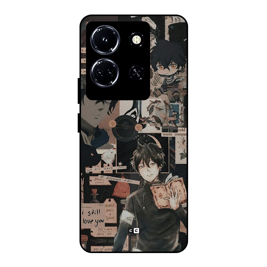 Yuno Collage Metal Back Case for Infinix Note 30 5G