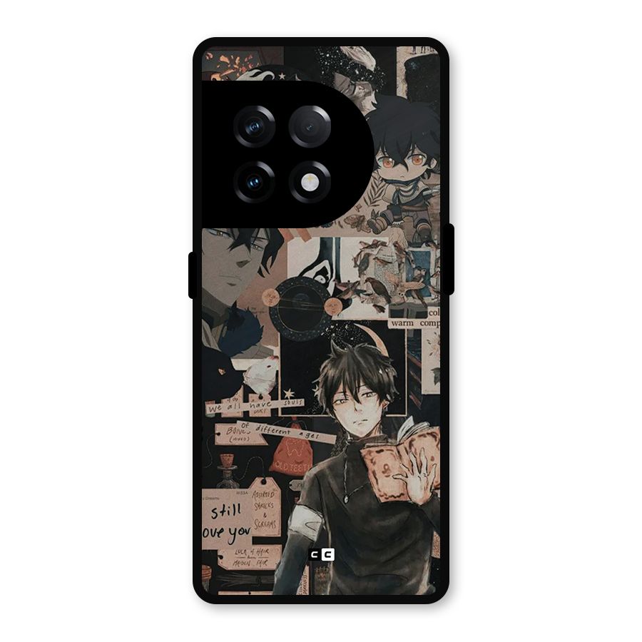 Yuno Collage Metal Back Case for OnePlus 11R