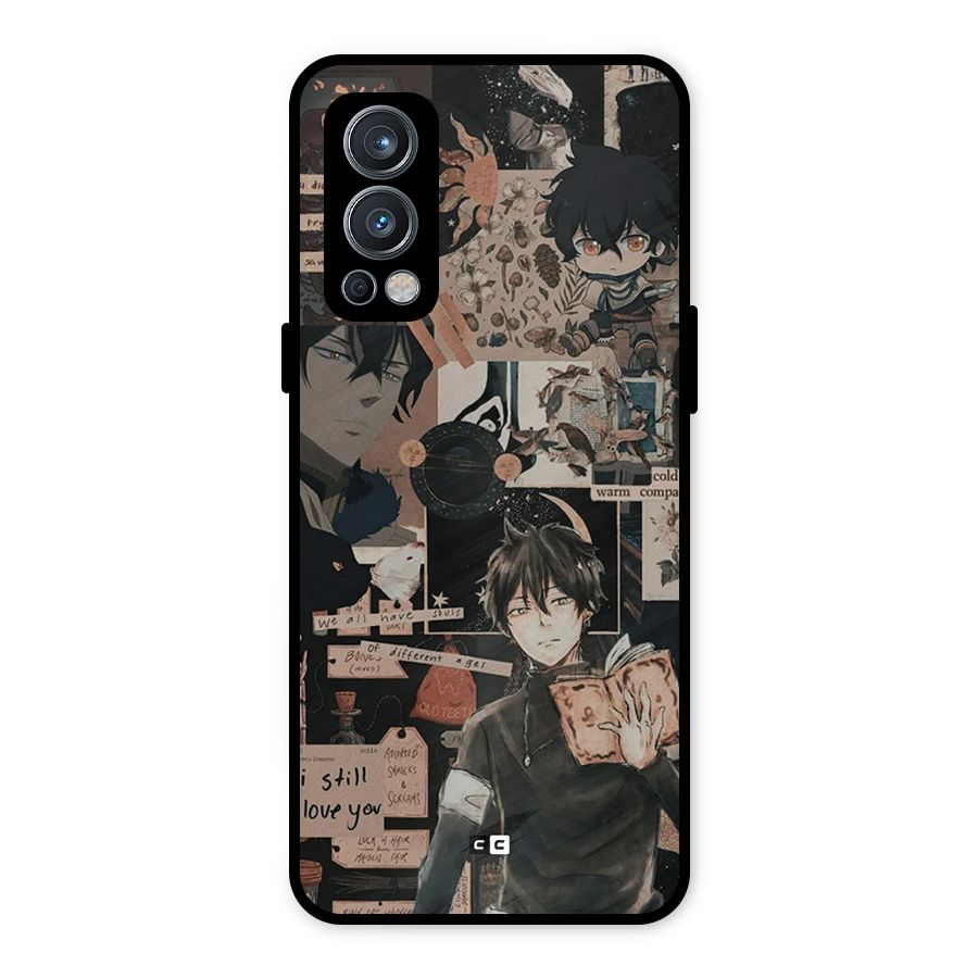 Yuno Collage Metal Back Case for OnePlus Nord 2 5G