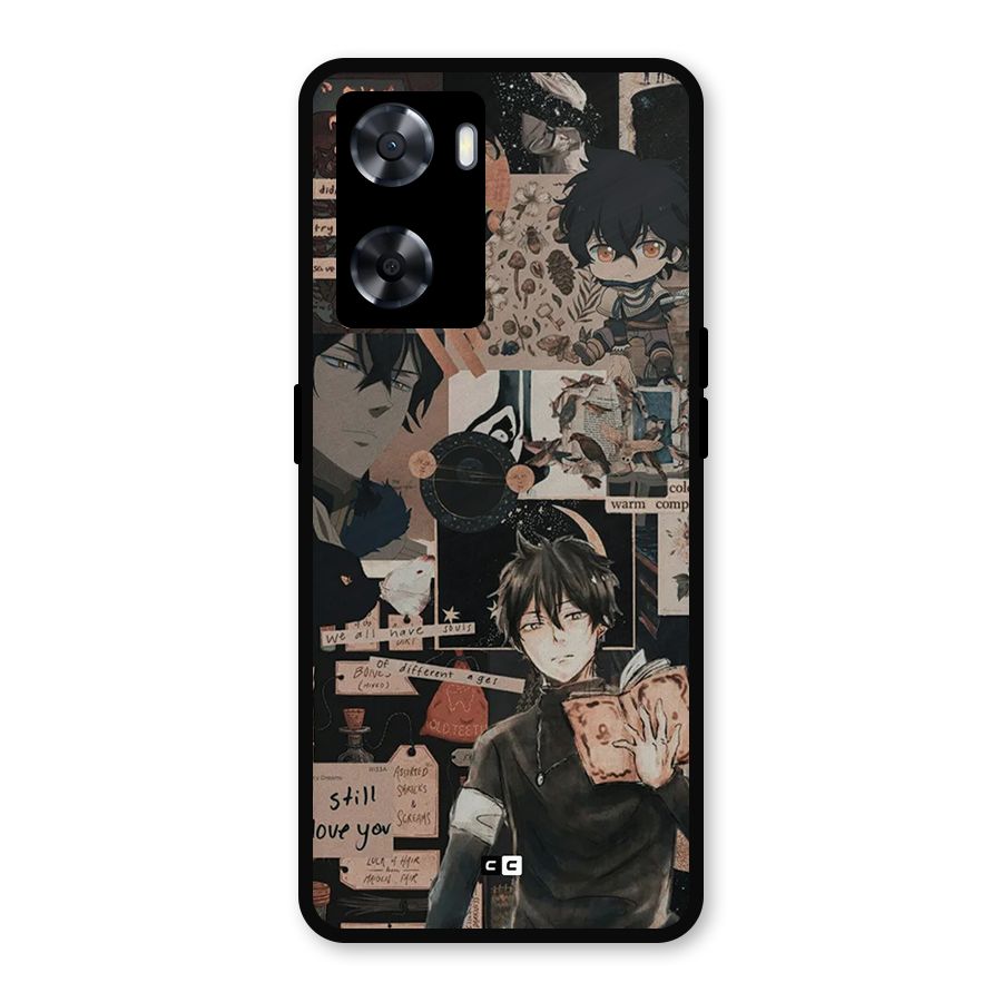 Yuno Collage Metal Back Case for OnePlus Nord N20 SE