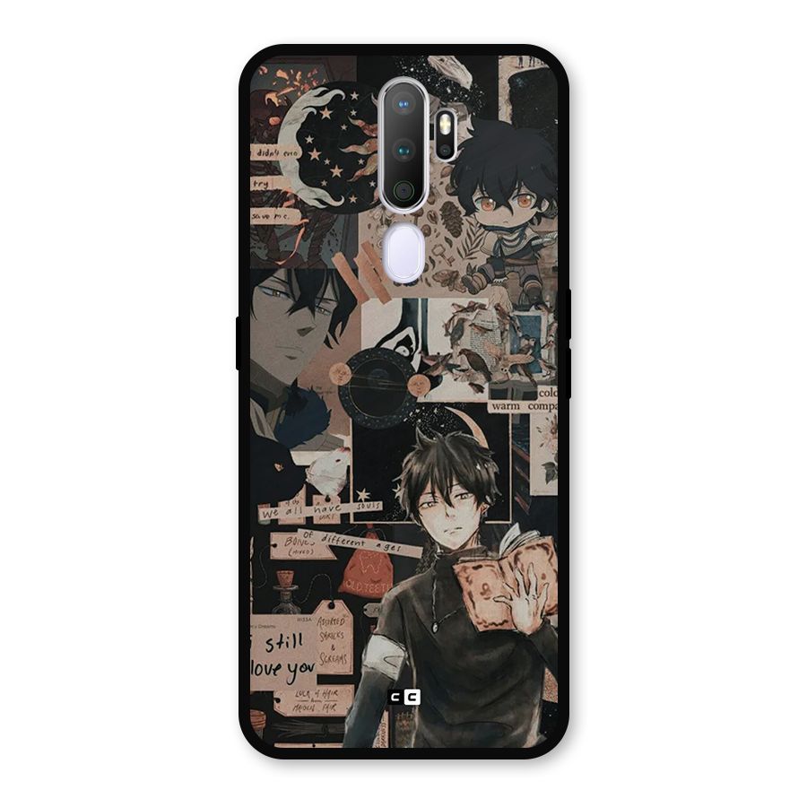 Yuno Collage Metal Back Case for Oppo A9 (2020)