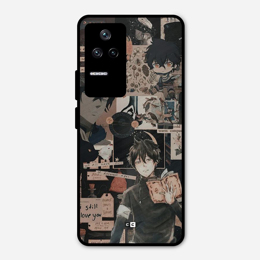 Yuno Collage Metal Back Case for Poco F4 5G