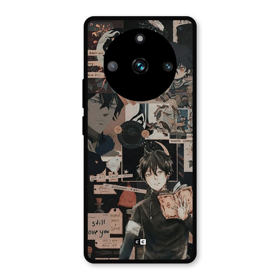 Yuno Collage Metal Back Case for Realme 11 Pro Plus