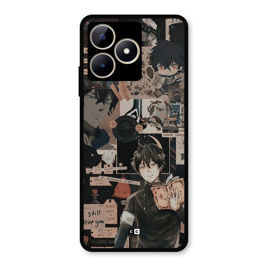 Yuno Collage Metal Back Case for Realme C53