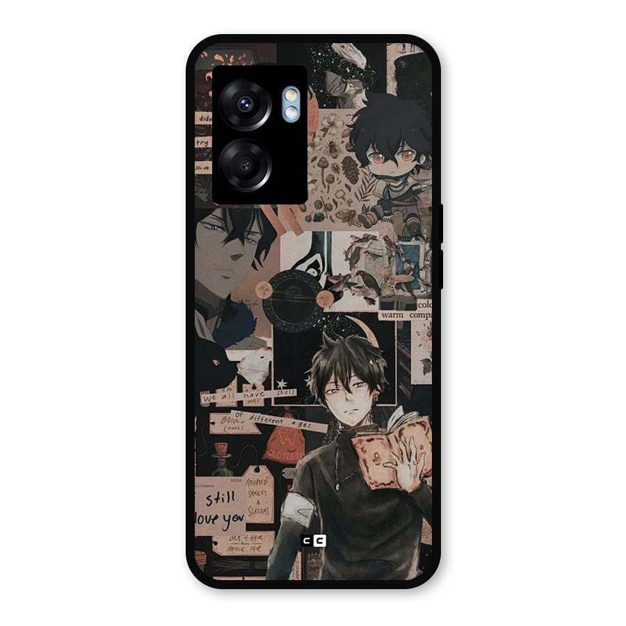 Yuno Collage Metal Back Case for Realme Narzo 50 5G