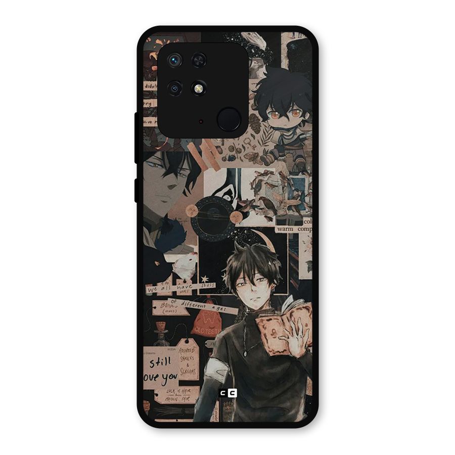 Yuno Collage Metal Back Case for Redmi 10