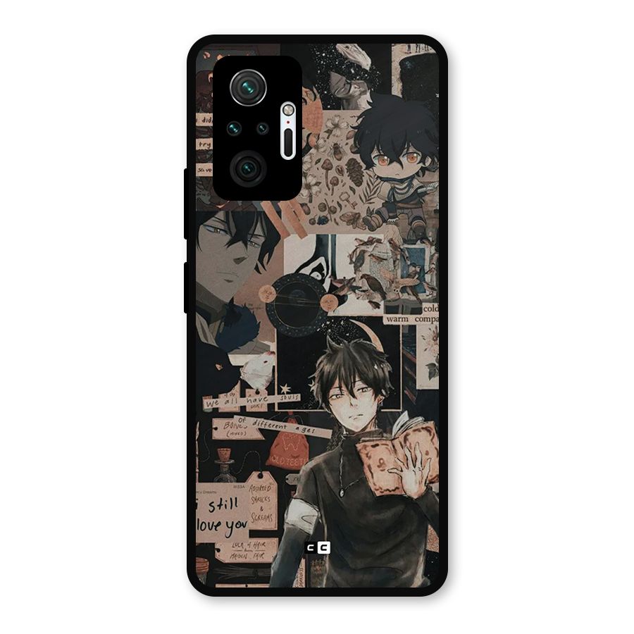 Yuno Collage Metal Back Case for Redmi Note 10 Pro Max