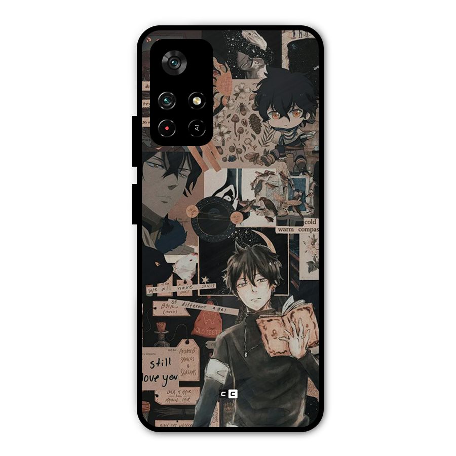 Yuno Collage Metal Back Case for Redmi Note 11T 5G