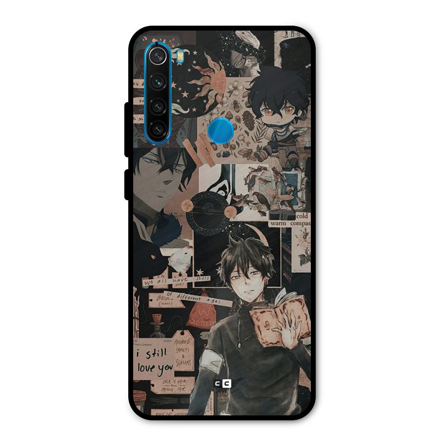 Yuno Collage Metal Back Case for Redmi Note 8