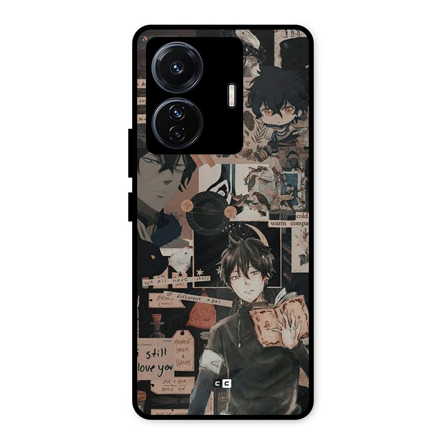 Yuno Collage Metal Back Case for Vivo T1 Pro