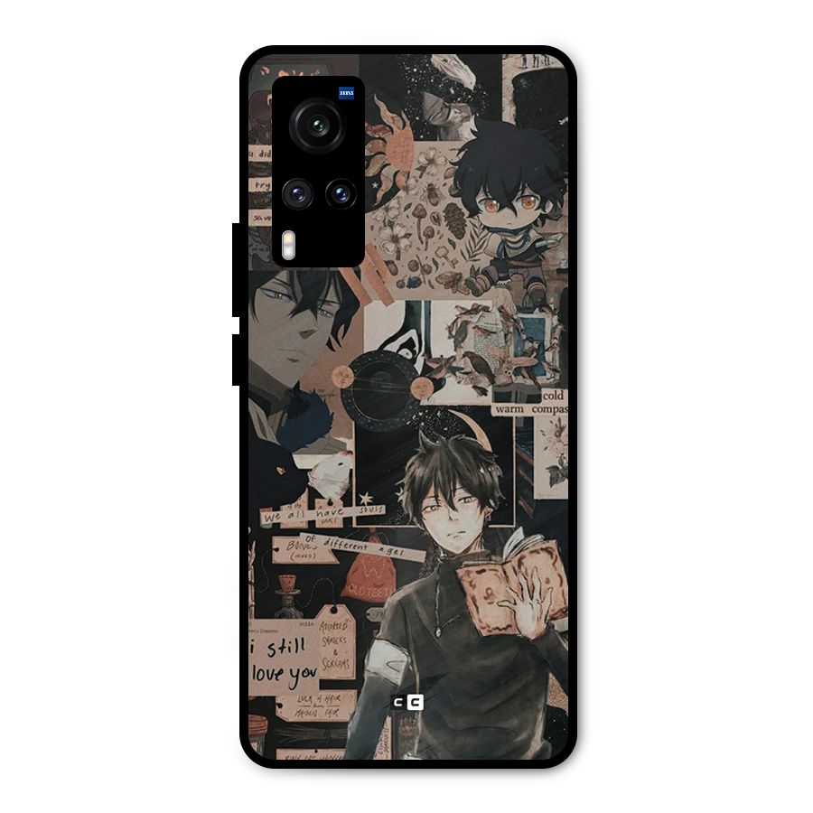 Yuno Collage Metal Back Case for Vivo X60