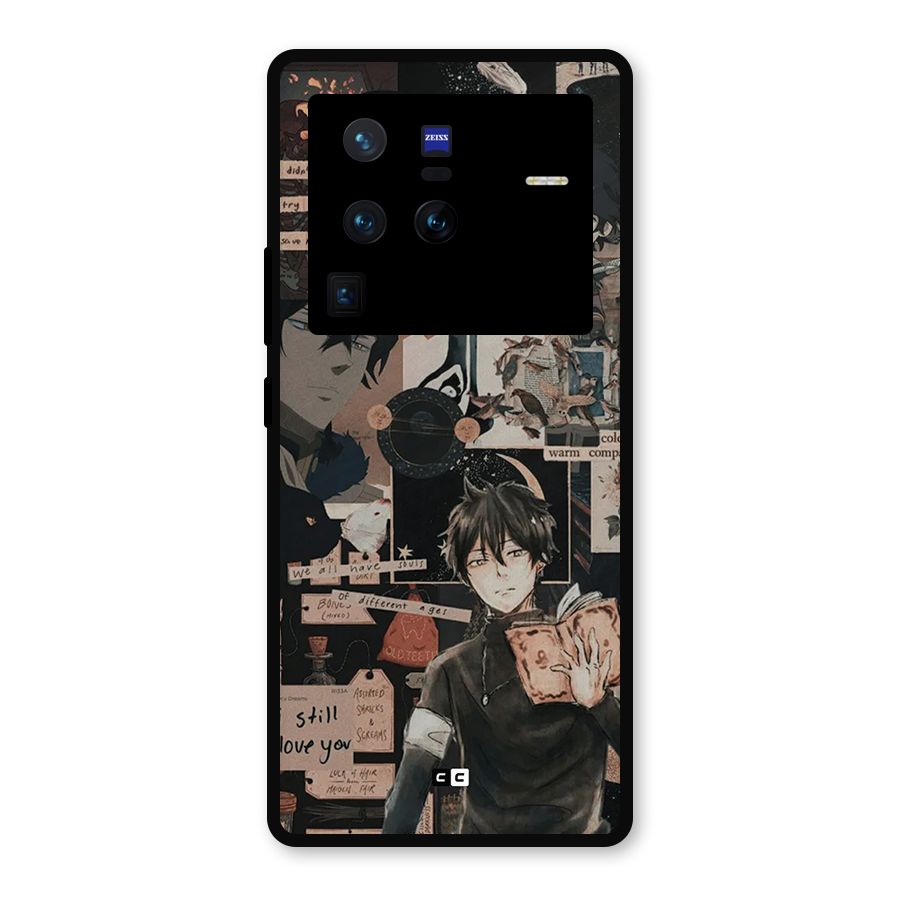Yuno Collage Metal Back Case for Vivo X80 Pro