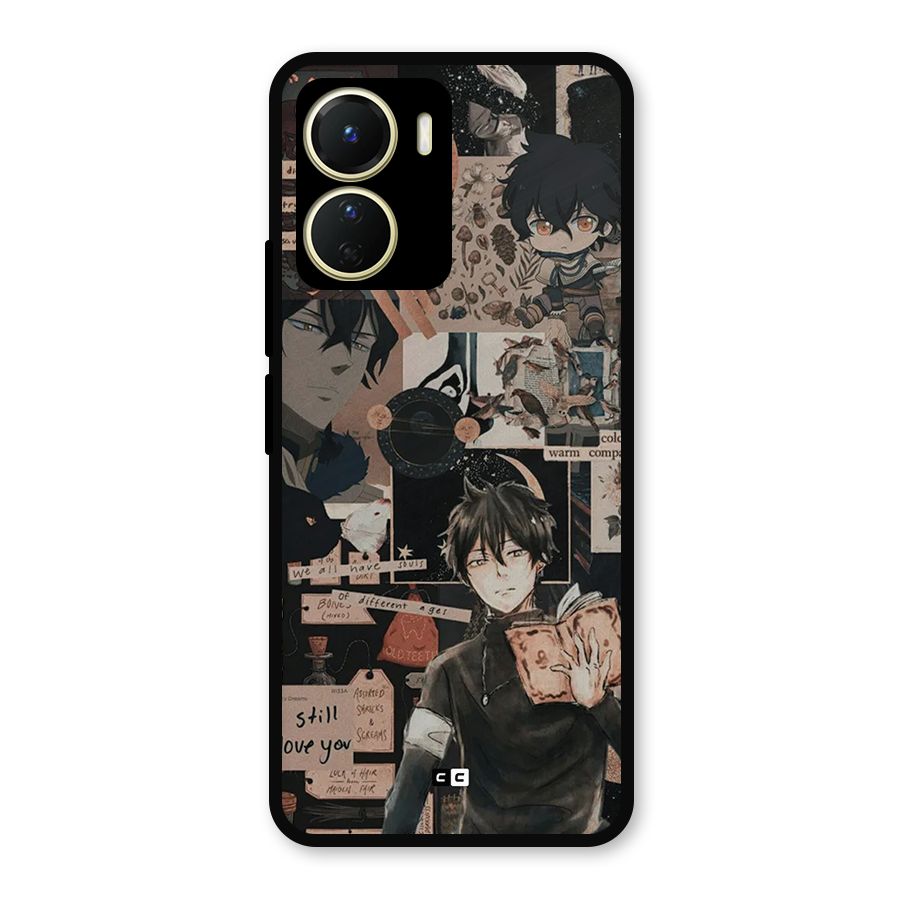 Yuno Collage Metal Back Case for Vivo Y16