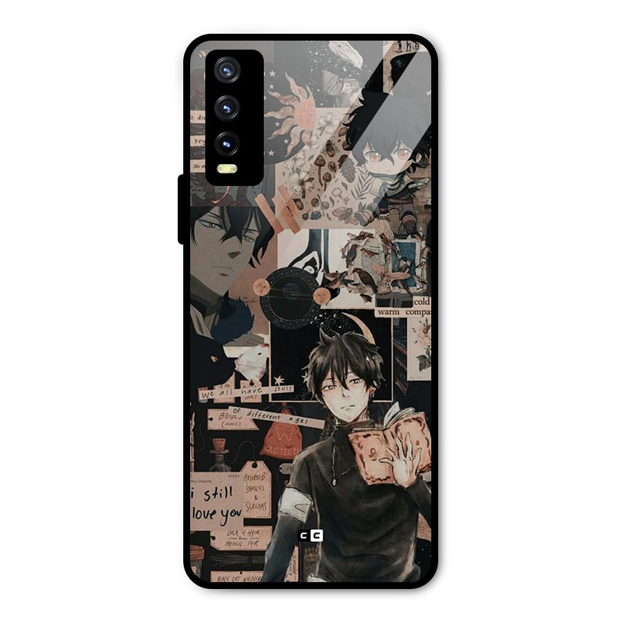 Yuno Collage Metal Back Case for Vivo Y20