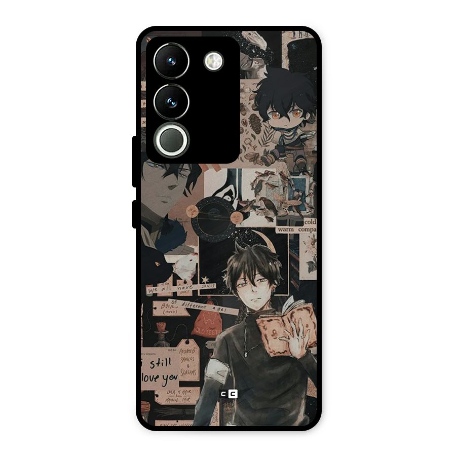 Yuno Collage Metal Back Case for Vivo Y200
