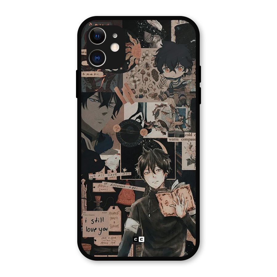 Yuno Collage Metal Back Case for iPhone 11