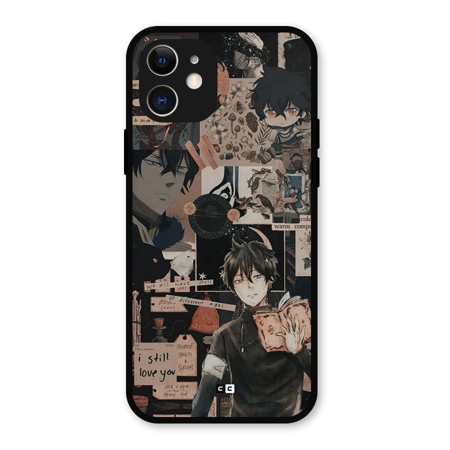 Yuno Collage Metal Back Case for iPhone 12