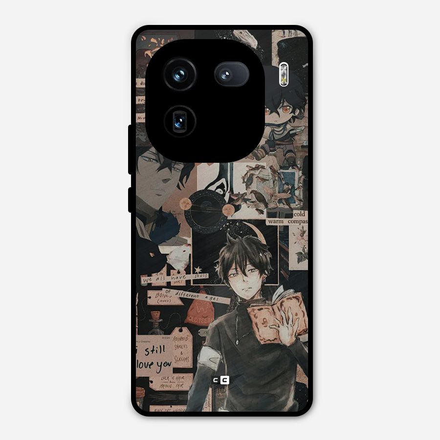 Yuno Collage Metal Back Case for iQOO 12