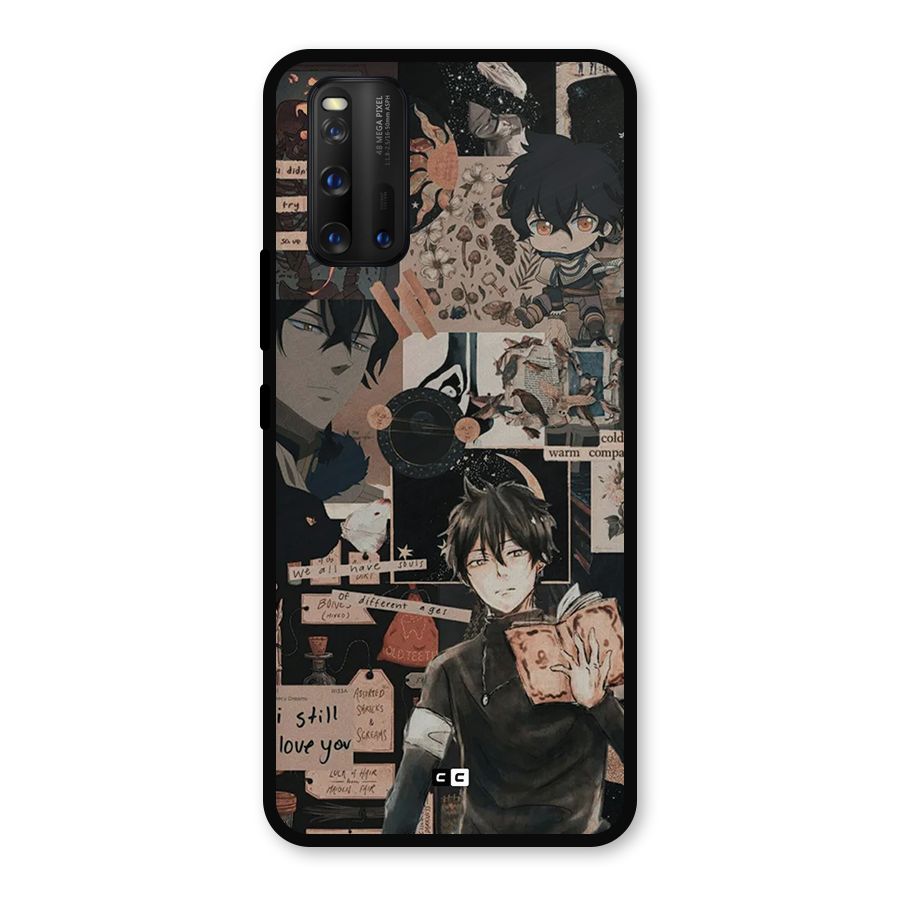 Yuno Collage Metal Back Case for iQOO 3