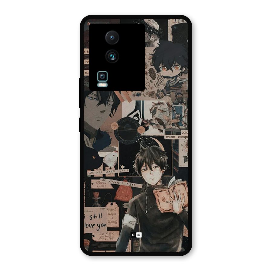Yuno Collage Metal Back Case for iQOO Neo 7